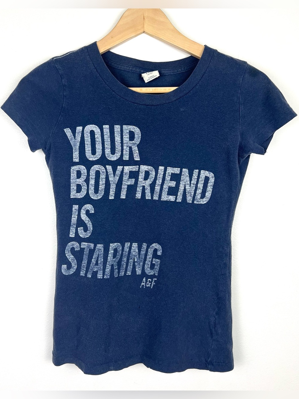 Vintage Y2K Abercrombie & Fitch Your Boyfriend Is Staring Tee